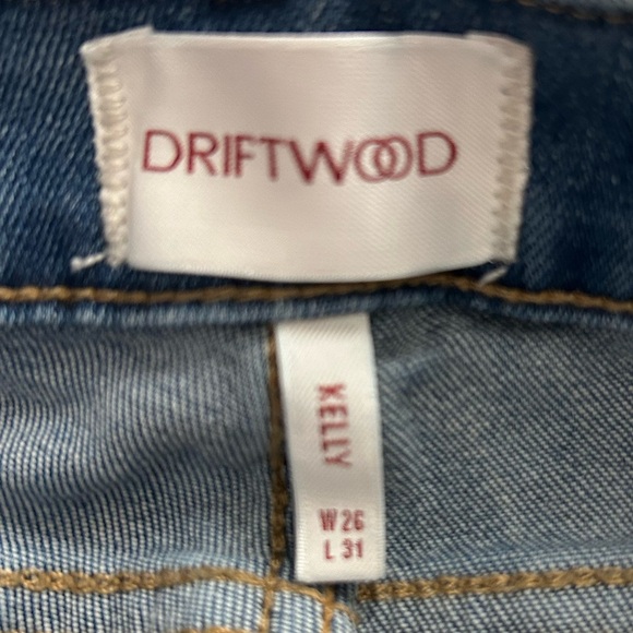 Driftwood Kelly Jeans Size w26 inseam 31” - Picture 4 of 6
